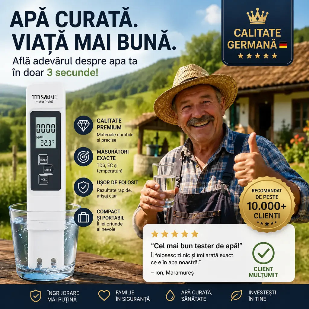 Tester de Apă AquaClean™